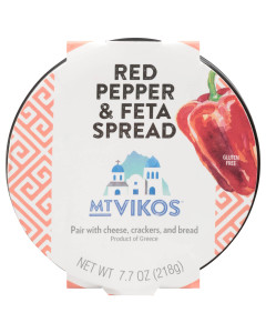 MT Vikos Red Pepper and Feta Spread 6/7.7 OZ