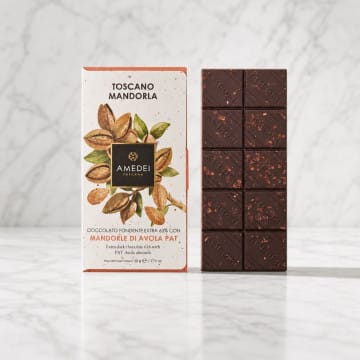 Amedei Frutti Dark Chocolate with Almonds