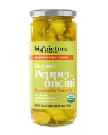 Big Picture Foods Whole Organic Pepperoncini Jar 8/12 OZ