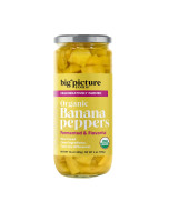 Big Picture Foods Organic Banana Pepper Rings Jar