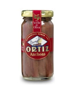 Ortiz Anchovies/olive Oil Glass Jar 15/95 G