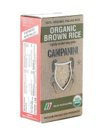 CAMPANINI, RICE BROWN ORGANIC 12/1 LB BOX (K)