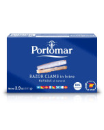 Portomar Razor Clams, in Brine 12/111 GM