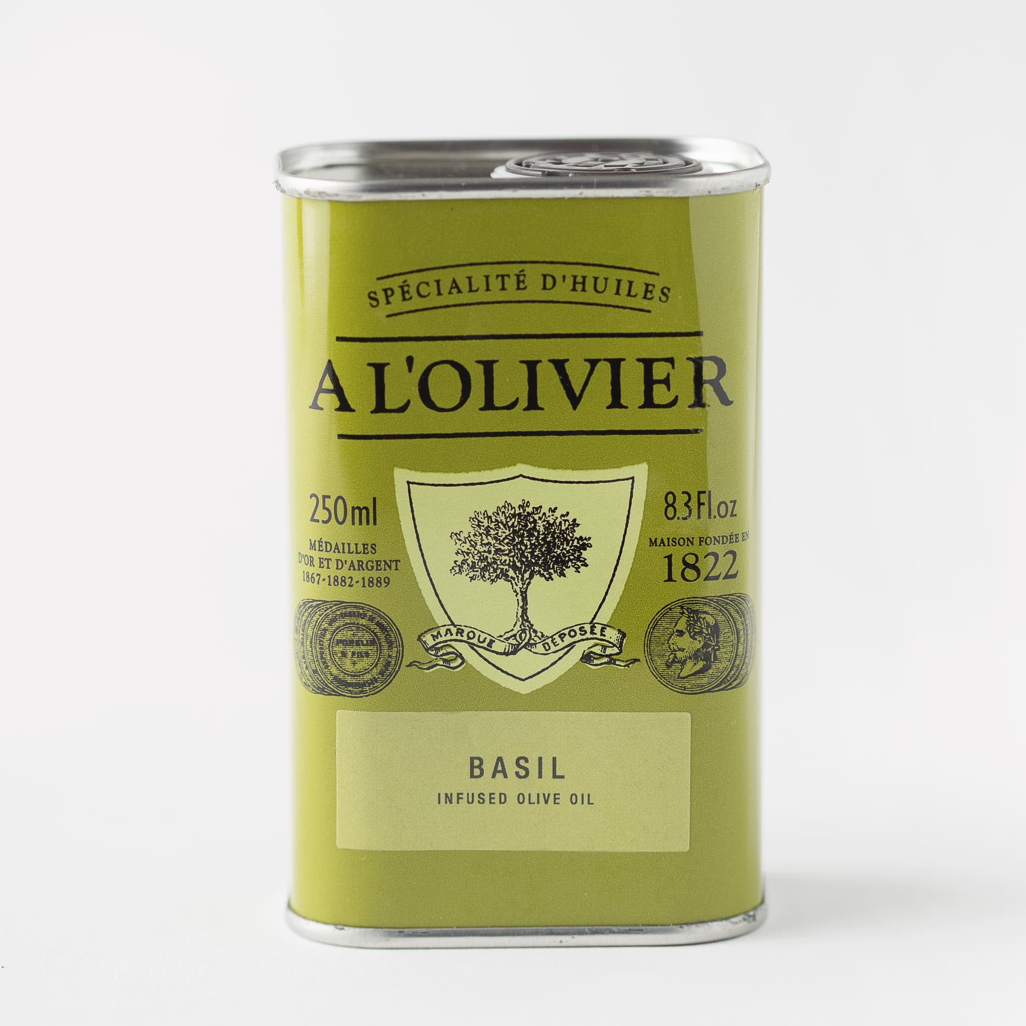 A L'Olivier Basil Infused Extra Virgin Olive Oil