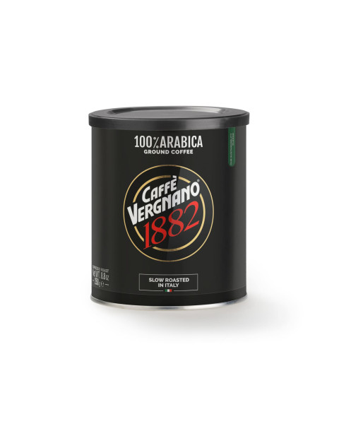 Caffè Vergnano 100% Arabica Medium Ground Coffee Tin