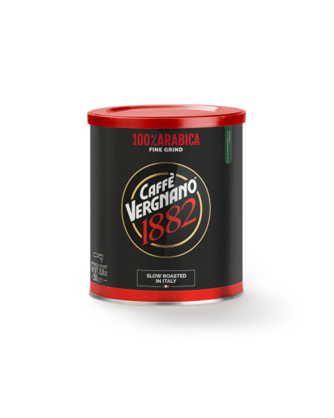 Caffe Vergnano Ground Tin 100% Arabica Fine 1/8.8 OZ
