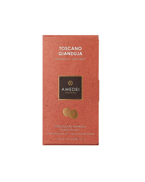Amedei Nut Brown Gianduja Bar 12/1.75 OZ