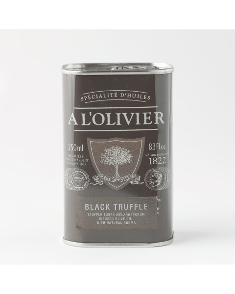 A L'Olivier Black Truffle Infused Extra Virgin Olive Oil 