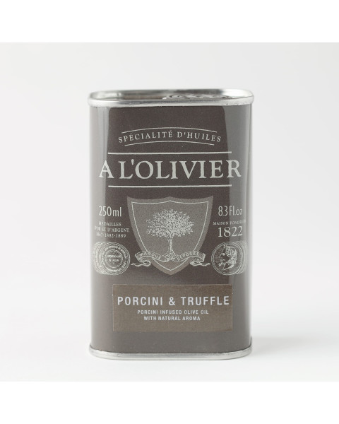 A L'Olivier Porcini & Black Truffle Infused Extra Virgin Olive Oil