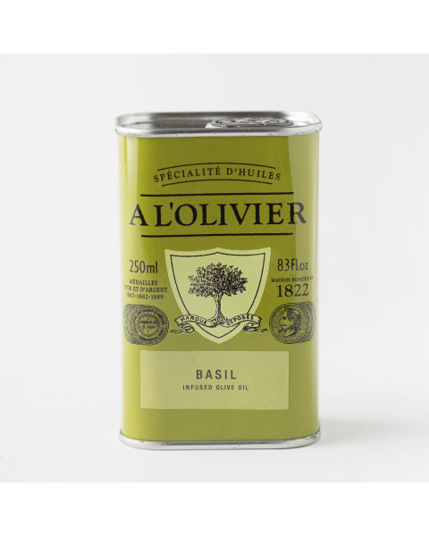 A L'Olivier Basil Infused Extra Virgin Olive Oil
