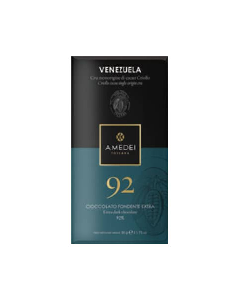 Amedei Toscana Venezuela Bar 92%, 12/1.75OZ