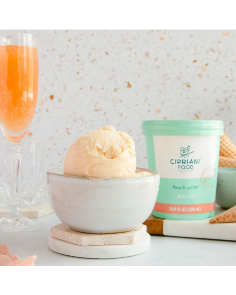 Cipriani Sorbet, Bellini Alcohol-Free 8/16.9 OZ