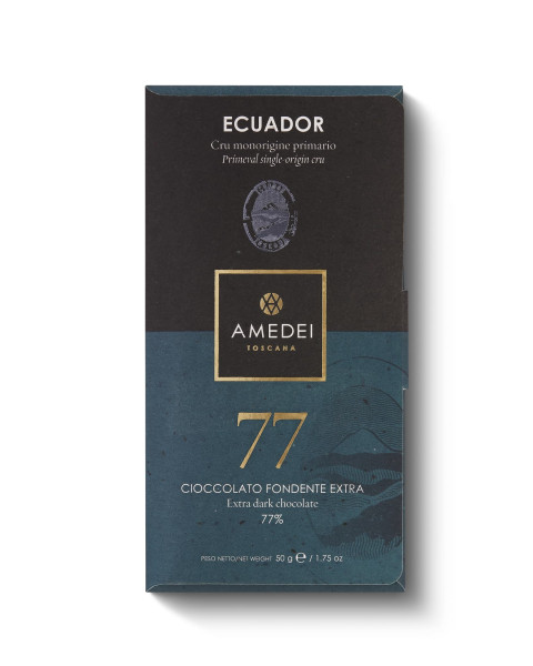 Amedei Toscana Ecuador Bar 77%,  12/1.75OZ