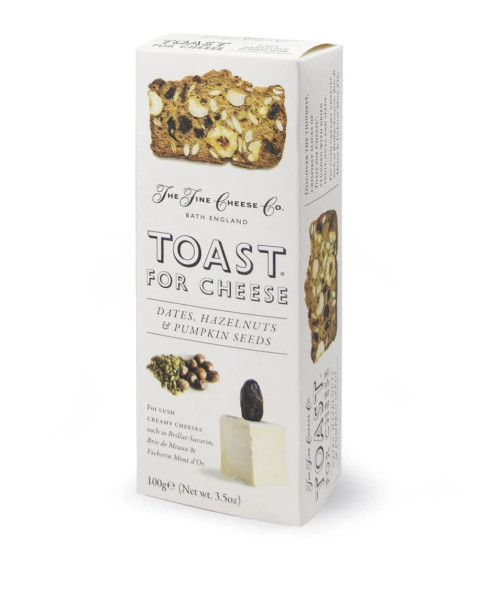 The Fine Cheese Company Dates, Hazelnuts & Pumpkin Seeds Toasts 