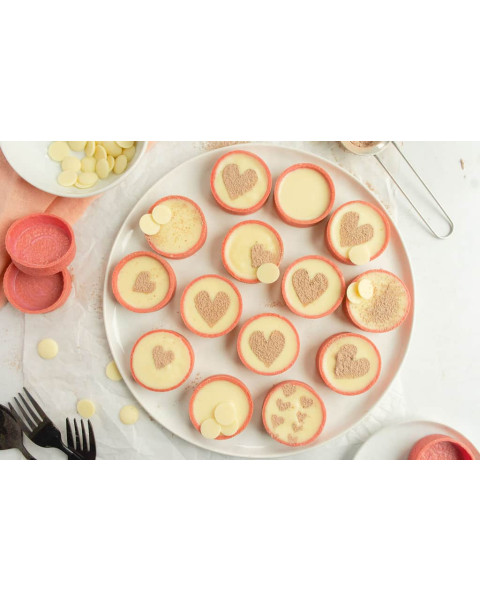 La Rose Noire  Strawberry Tart Shell, 1/100 CT 