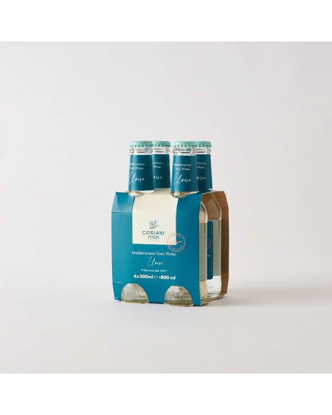 Cipriani Tonic Water, Mediterranean Eloise 4/200 ML