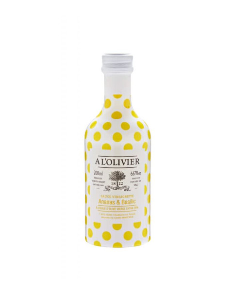 A L'Olivier Pineapple & Basil Vinaigrette