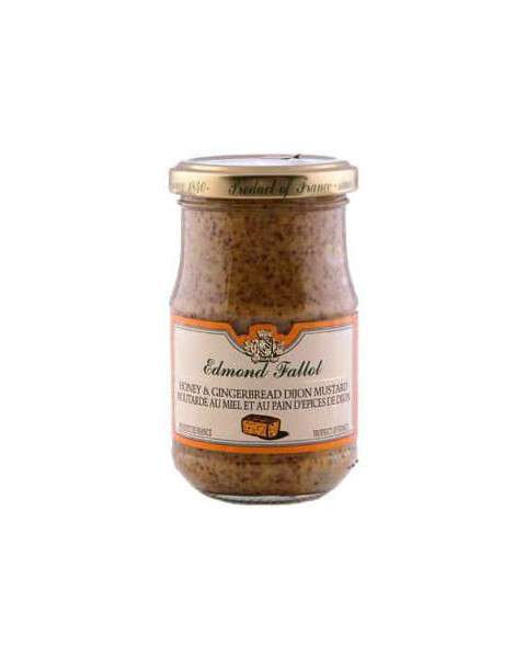 Edmond Fallot Honey & Gingerbread Whole Grain Dijon Mustard