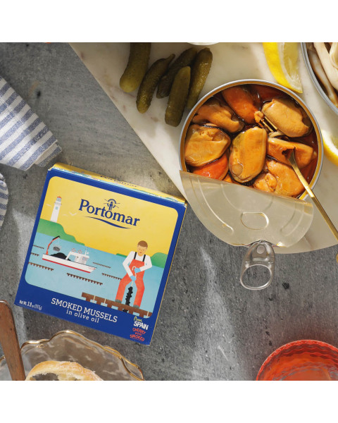 Portomar Smoked IN Olive Oil 1/4 OZ