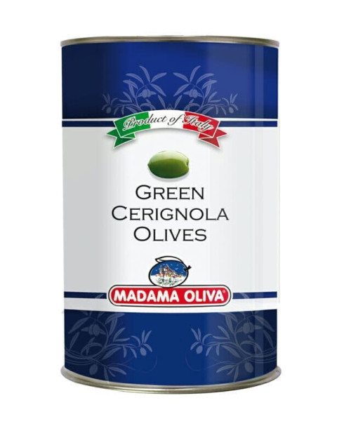 Frutto d Italia Green Cerignola Olives 2/2.5 KG