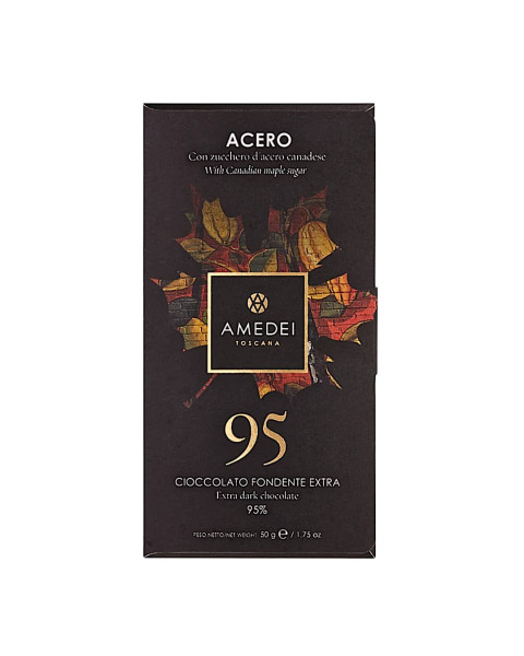 Amedei Dark Chocolate 95% Acero Bar 1/1.75 OZ
