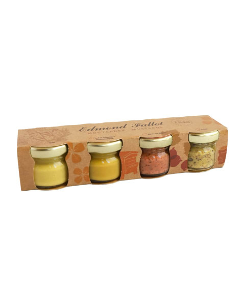 Fallot Tray 4 Portion Mustards 4-1 Oz./1 (unit) 1/9.64 OZ