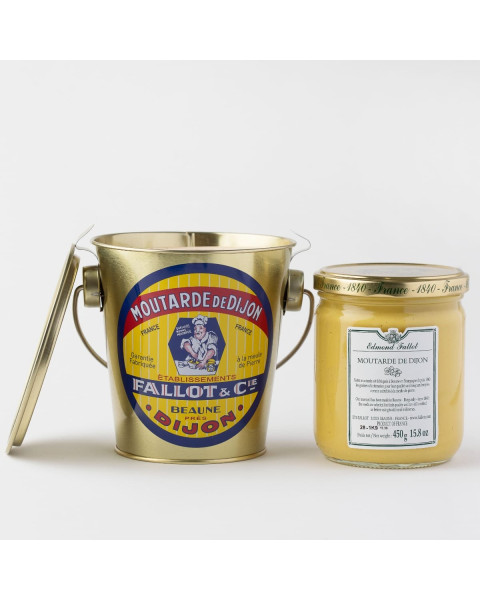 Fallot Dijon Tin Pail 16 OZ 1/16 OZ