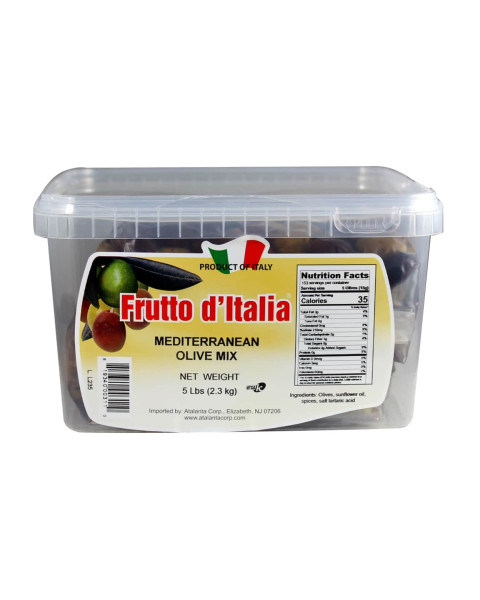 Frutto d Italia Mediterranean Mix Olives 4/2.3 Kg