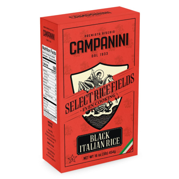 CAMPANINI NERO ITALIANO BLACK RICE 12/1 LB