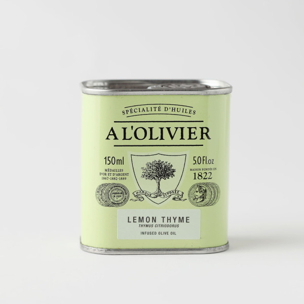 A L'Olivier Lemon & Thyme Infused Extra Virgin Olive Oil
