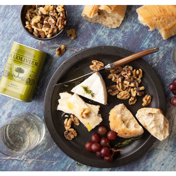 A L'Olivier Basil Infused Extra Virgin Olive Oil