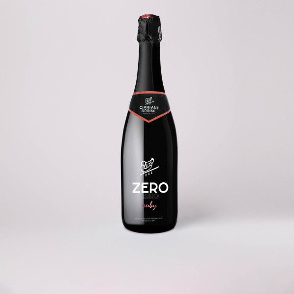 Cipriani Zero Zero Ruby- Alcohol Free Sparkling Beverage