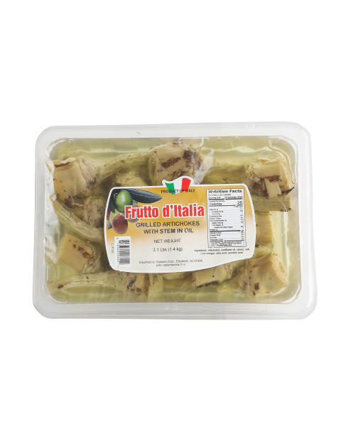 Frutto d Italia Grilled Artichokes with Stems 2/3.1 Lbs