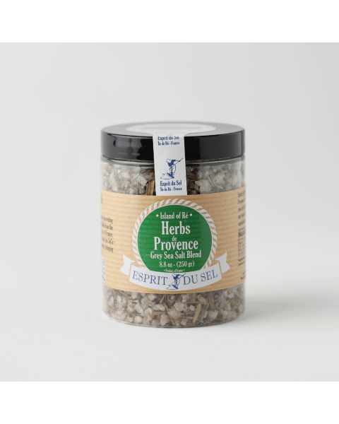 Esprit du Sel Herbs de Provence Grey Sea Salt Blend with Organic Herbs