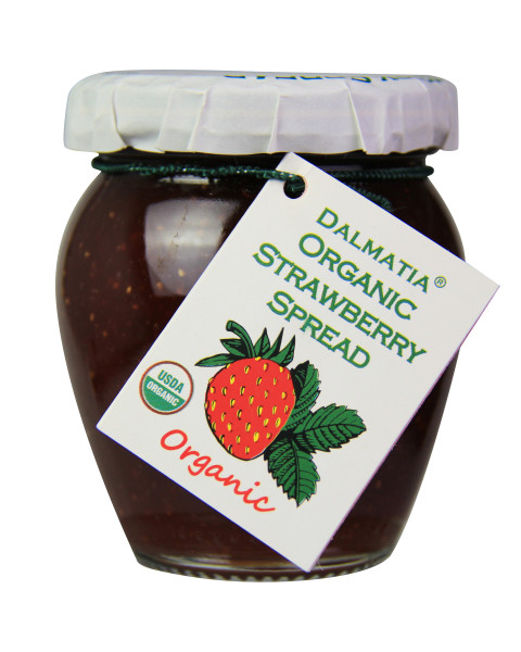 Dalmatia Organic Strawberry Spread 12/8.5 Oz Jars