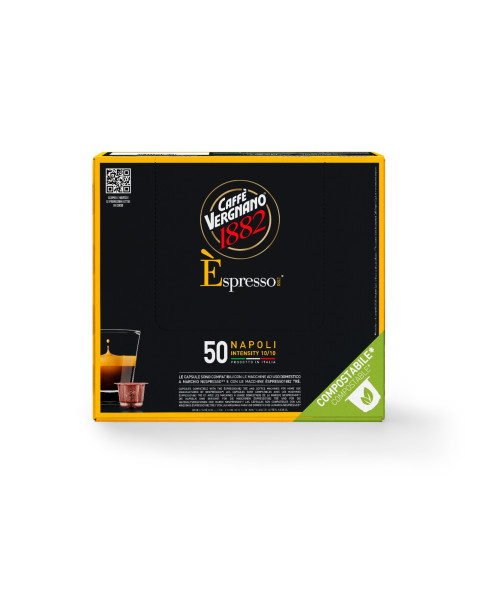 Caffè Vergnano Napoli Capsules Bulk 200 Capsules