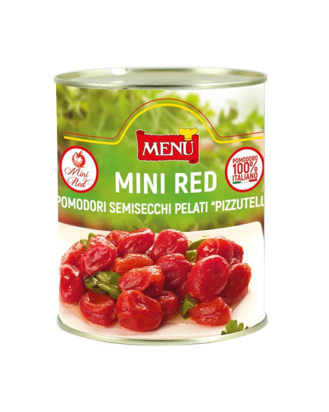 Menu Mini Red Pomodori Semisecchi Pelati Pizzutelli (Semi Dried Tomato) 6/28.2 Oz 