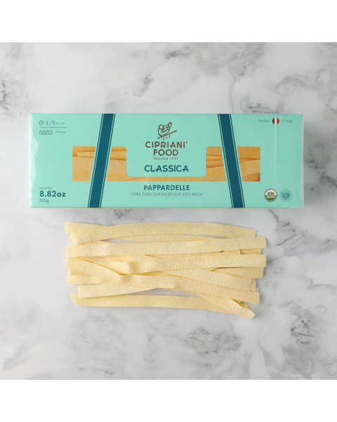 Cipriani Food Organic Pappardelle Egg Pasta