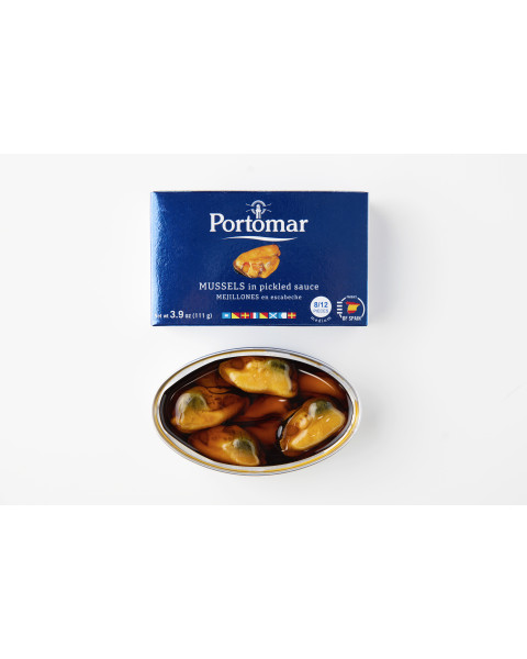 PORTOMAR MUSSELS IN PICKLED SAUCE 8/12