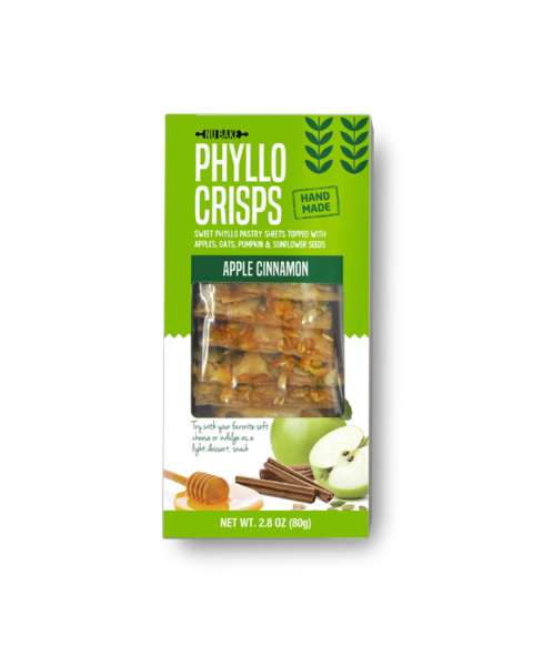 Nu Bake Phyllo Crisps Apple Cinnamon 