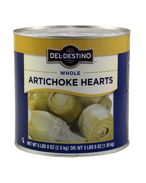 Del Destino Artichokes Hearts 6/3 Kg