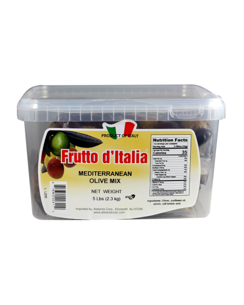 Frutto d Italia Mediterranean Mix Olives 4/2.3 Kg